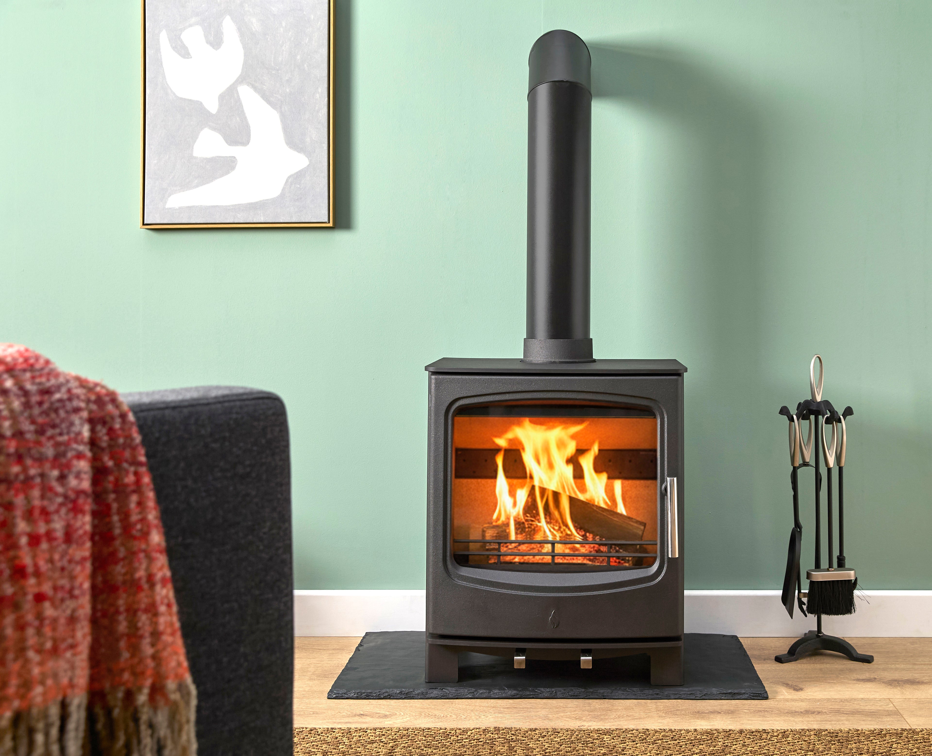 Enya Flame Multi Flue Stoves